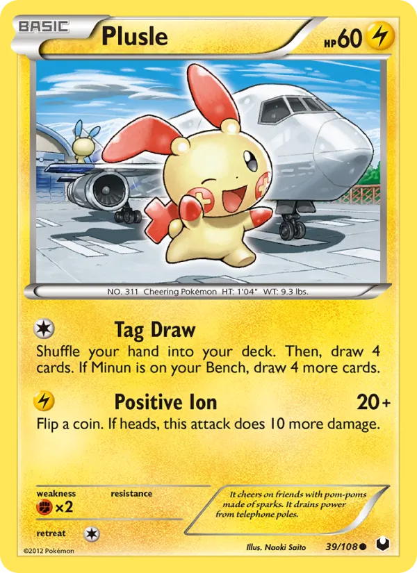 Plusle (Dark Explorers #39/108)