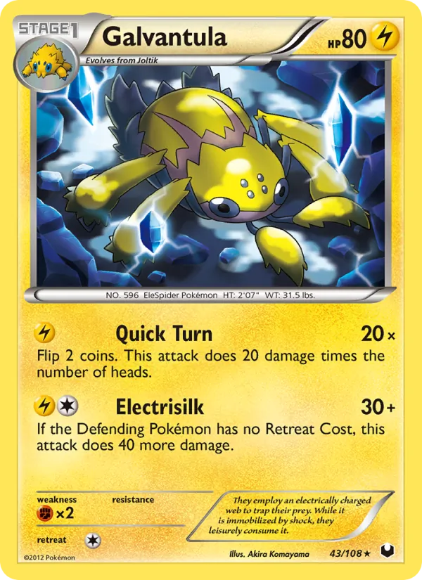 Galvantula (Dark Explorers #43/108)