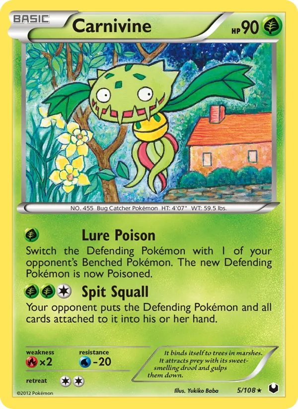 Carnivine (Dark Explorers #5/108)