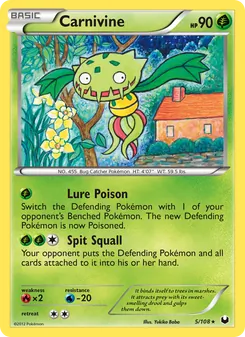 Carnivine (Dark Explorers #5/108)