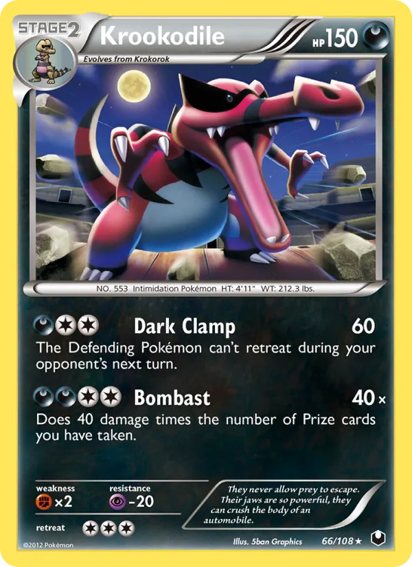 Krookodile (Dark Explorers #66/108)