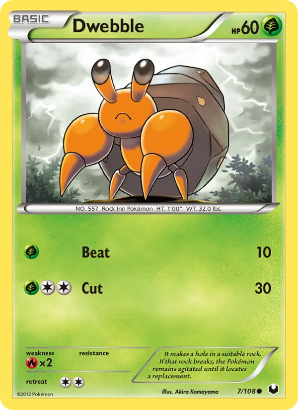 Dwebble (Dark Explorers #7/108)