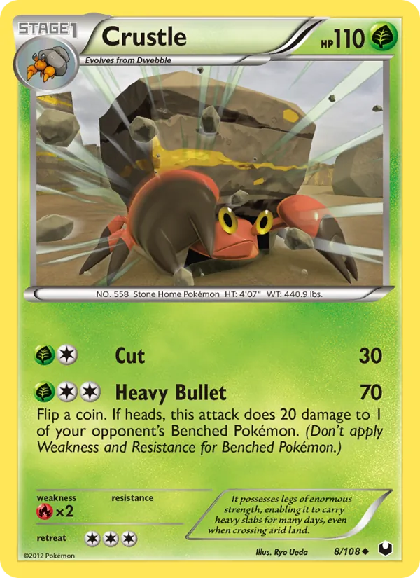 Crustle (Dark Explorers #8/108)