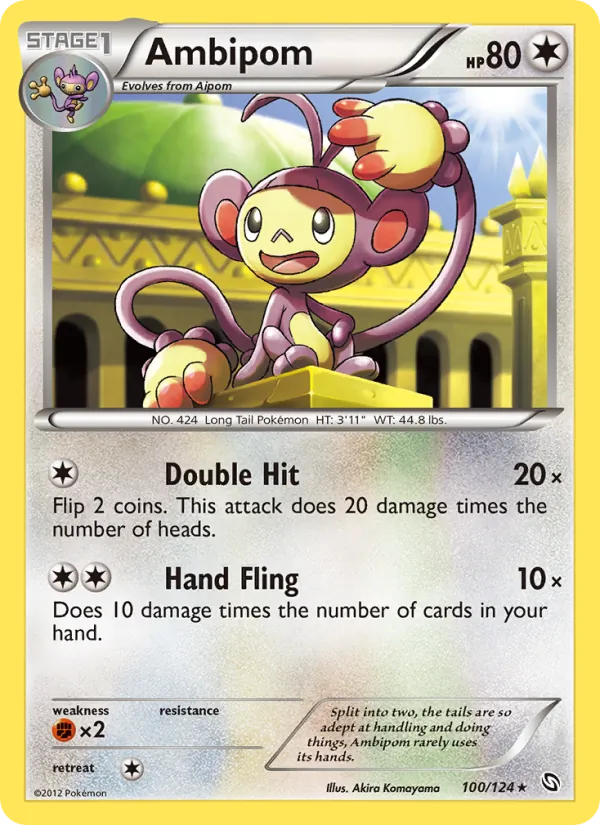 Ambipom (Dragons Exalted #100/124)