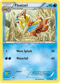 Floatzel (Dragons Exalted #33/124)