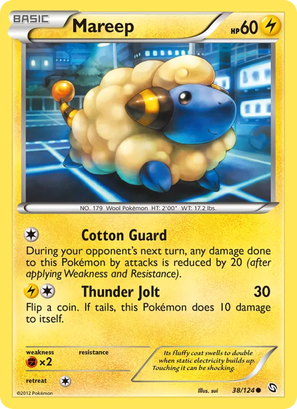 Mareep (Dragons Exalted #38/124)