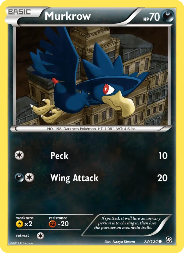 Murkrow (Dragons Exalted #72/124)
