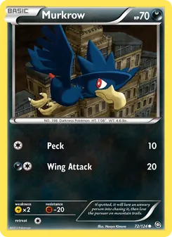 Murkrow (Dragons Exalted #72/124)