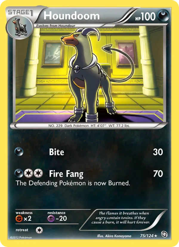 Houndoom (Dragons Exalted #75/124)
