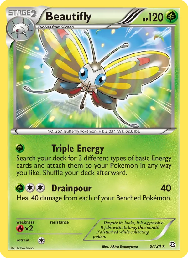 Beautifly (Dragons Exalted #8/124)