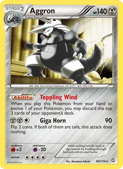 Aggron (Dragons Exalted #80/124)