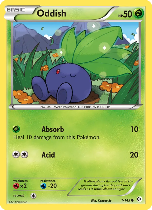 Oddish (Boundaries Crossed #1/149)