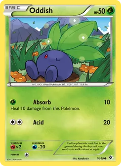 Oddish (Boundaries Crossed #1/149)