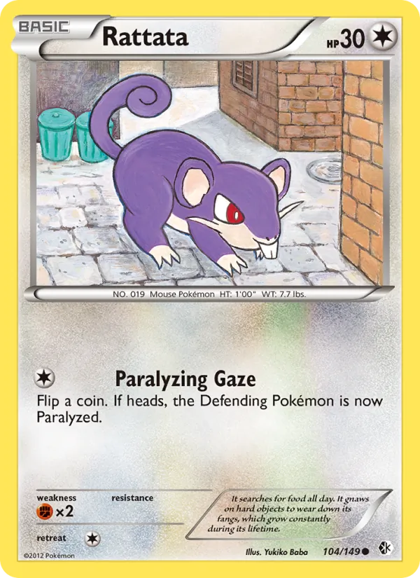 Rattata (Boundaries Crossed #104/149)