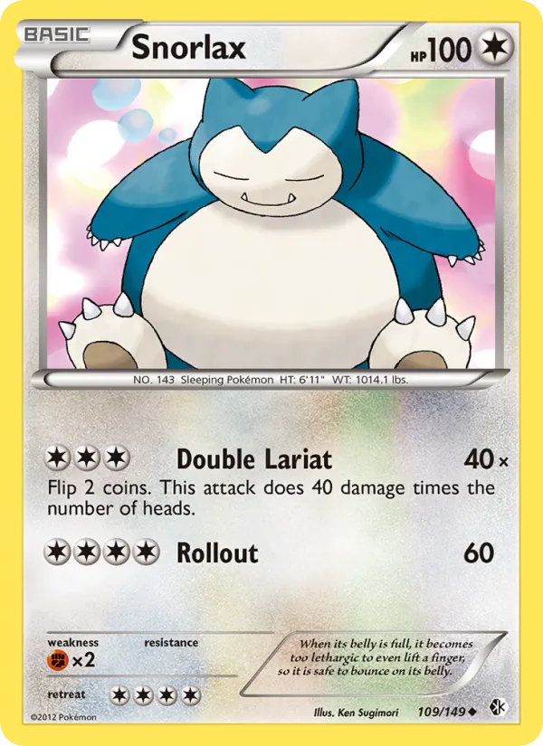 Snorlax (Boundaries Crossed #109/149)