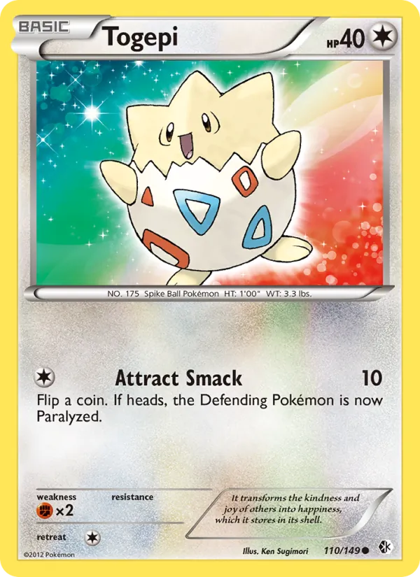 Togepi (Boundaries Crossed #110/149)