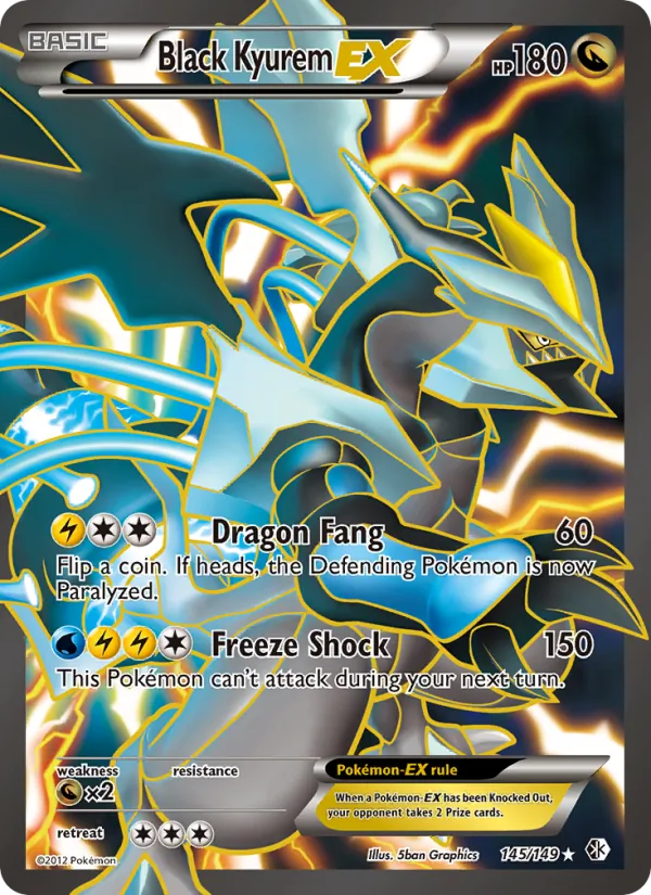 Black Kyurem-EX (Boundaries Crossed #145/149)