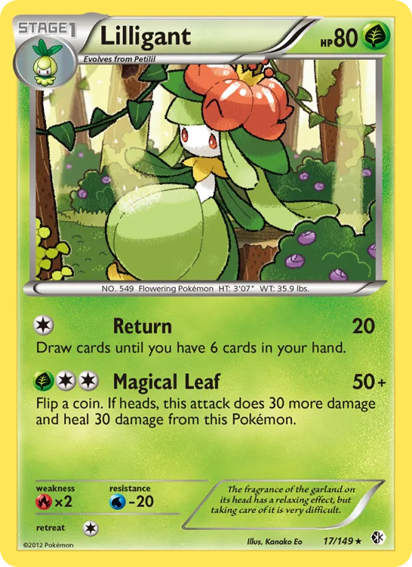 Lilligant (Boundaries Crossed #17/149)