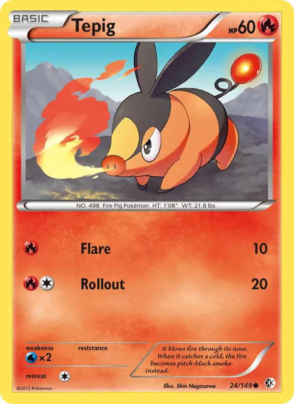 Tepig (Boundaries Crossed #24/149)