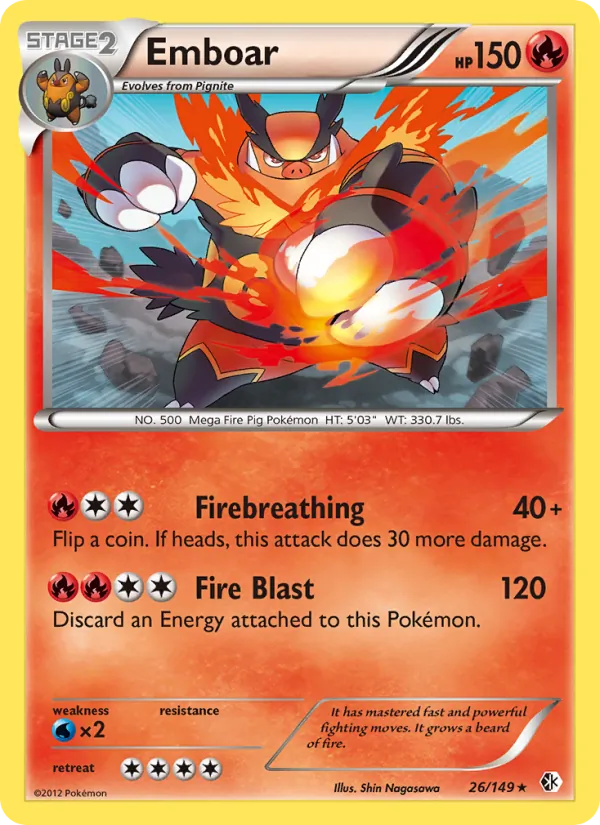 Emboar (Boundaries Crossed #26/149)