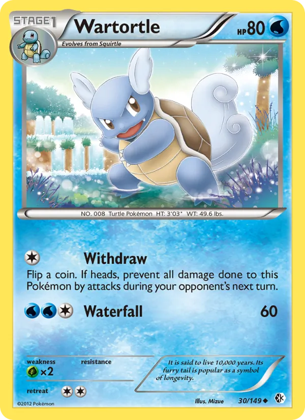 Wartortle (Boundaries Crossed #30/149)
