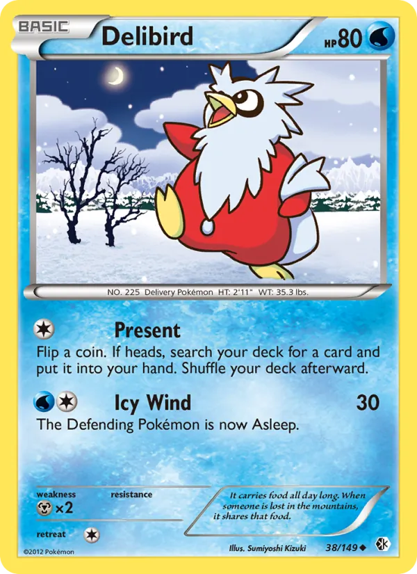Delibird (Boundaries Crossed #38/149)