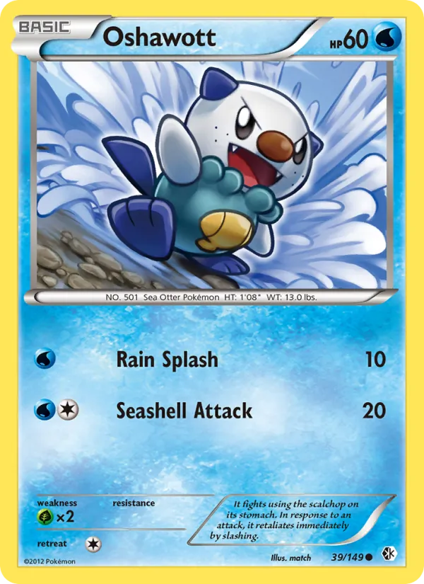 Oshawott (Boundaries Crossed #39/149)