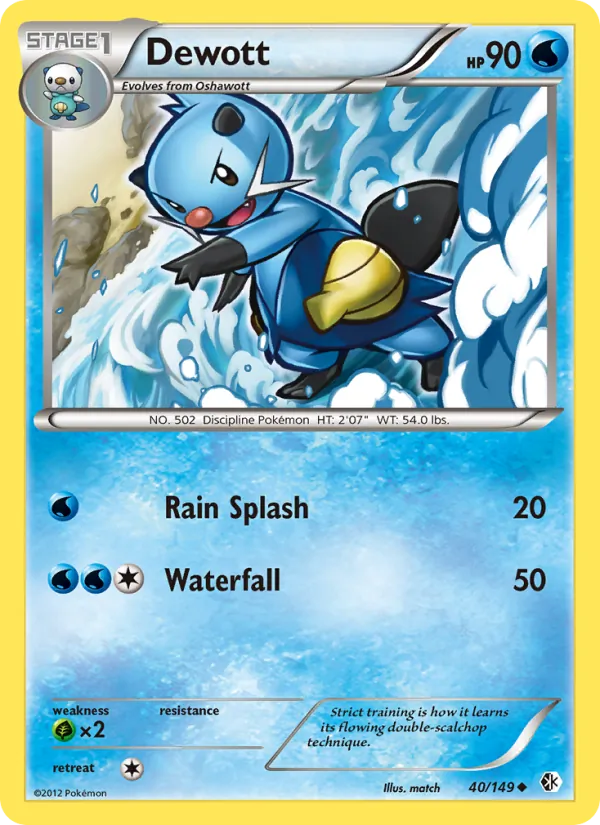Dewott (Boundaries Crossed #40/149)