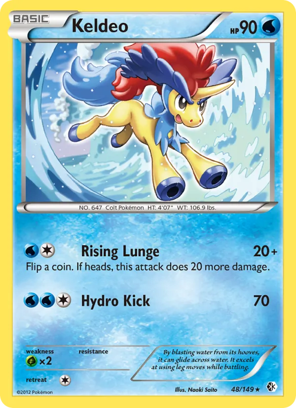 Keldeo (Boundaries Crossed #48/149)