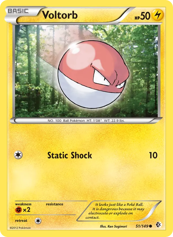 Voltorb (Boundaries Crossed #51/149)