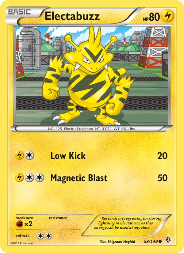 Electabuzz (Boundaries Crossed #53/149)
