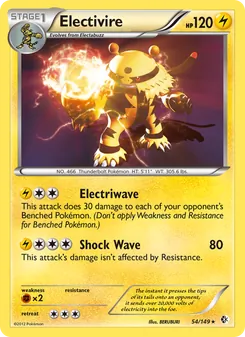Electivire (Boundaries Crossed #54/149)