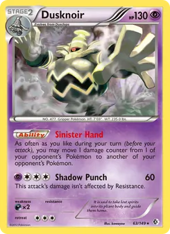 Dusknoir (Boundaries Crossed #63/149)