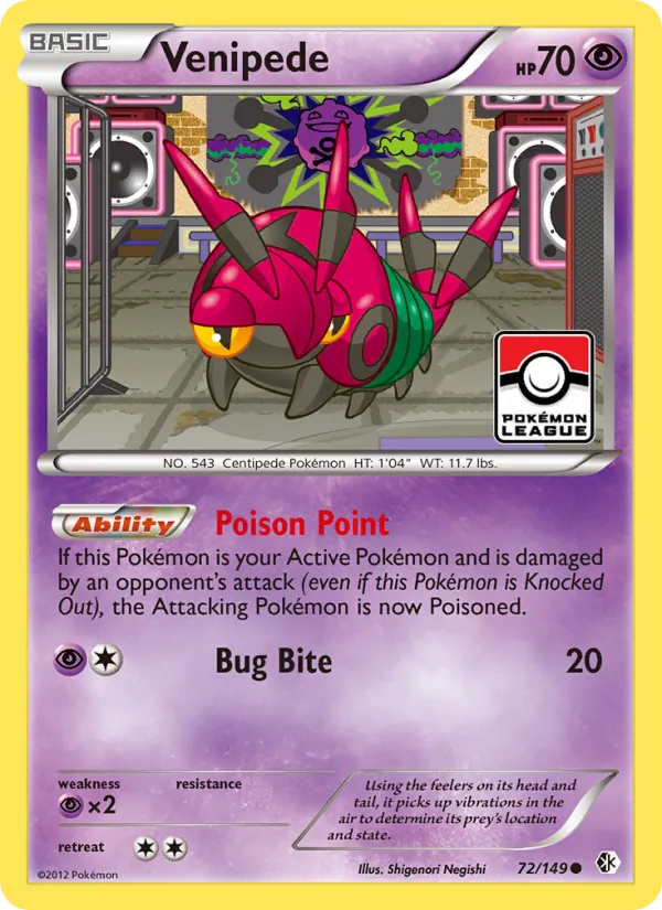 Venipede (Boundaries Crossed #72/149)