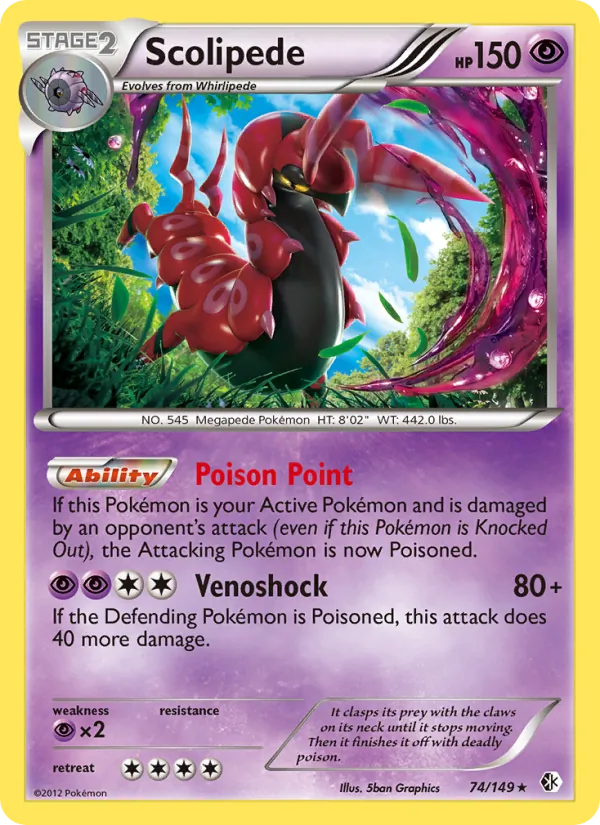 Scolipede (Boundaries Crossed #74/149)