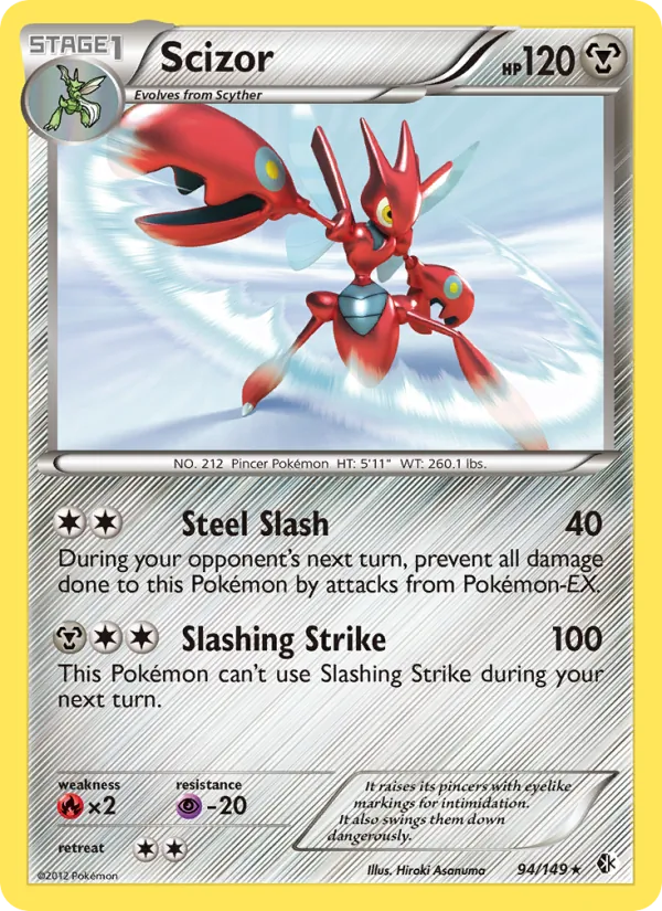 Scizor (Boundaries Crossed #94/149)