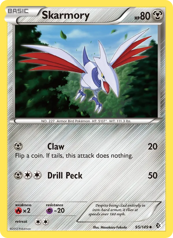 Skarmory (Boundaries Crossed #95/149)