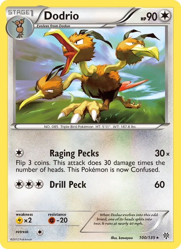 Dodrio (Plasma Storm #100/135)