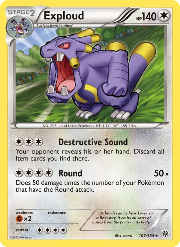 Exploud (Plasma Storm #107/135)