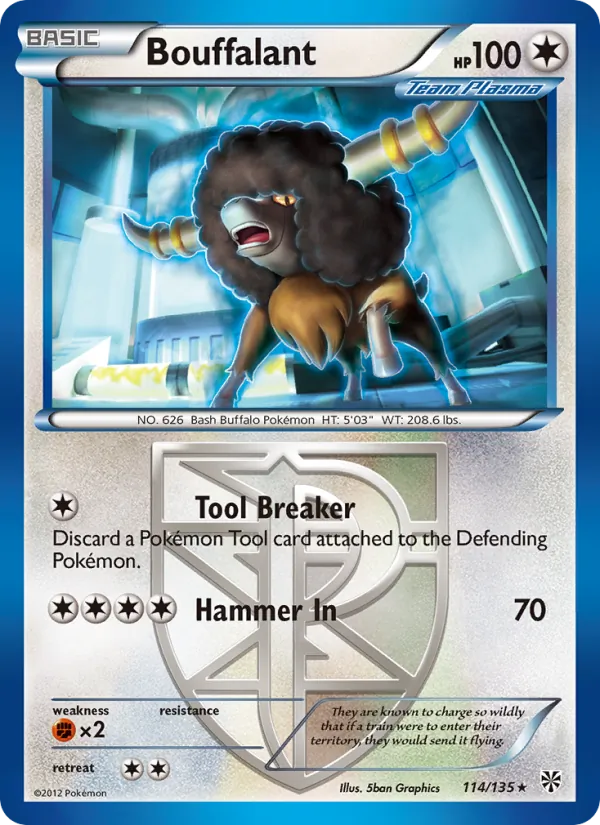 Bouffalant (Plasma Storm #114/135)