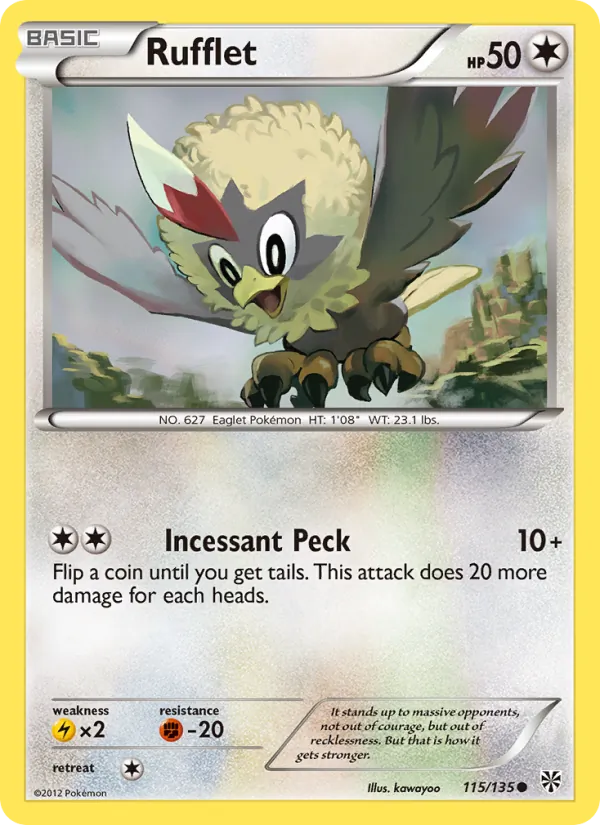Rufflet (Plasma Storm #115/135)