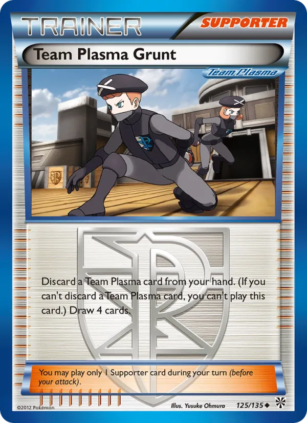 Team Plasma Grunt (Plasma Storm #125/135)