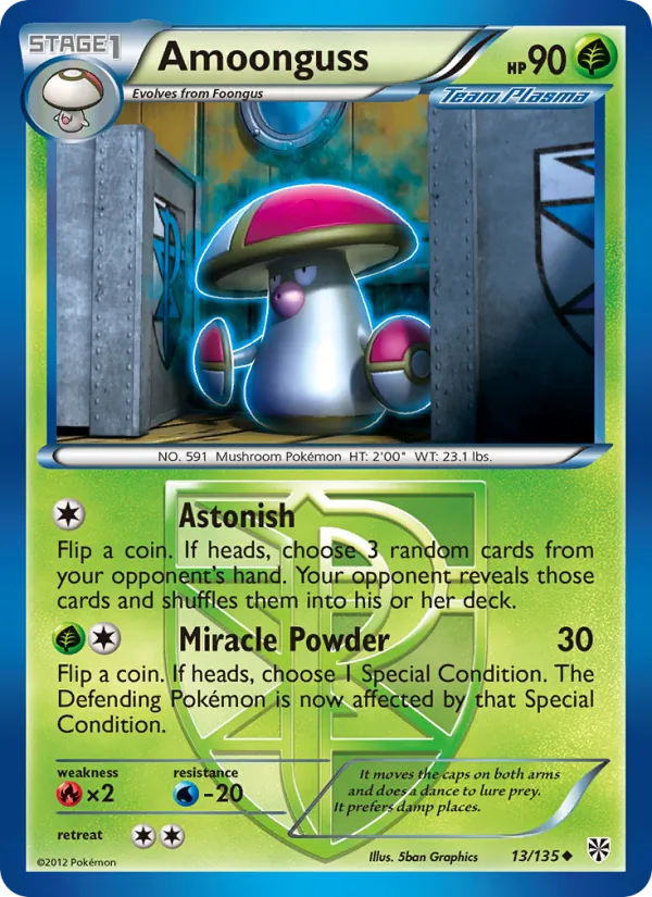 Amoonguss (Plasma Storm #13/135)