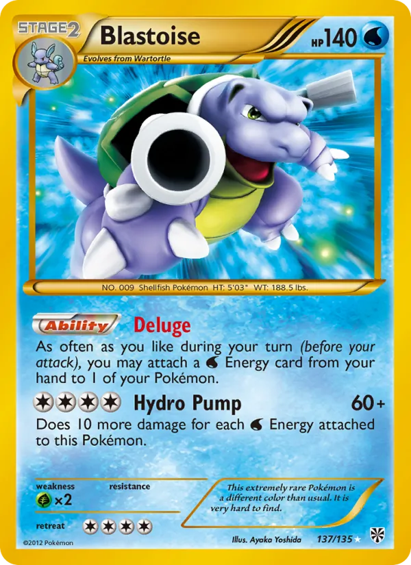 Blastoise (Plasma Storm #137/135)