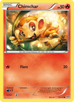 Chimchar (Plasma Storm #15/135)