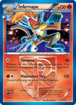 Infernape (Plasma Storm #17/135)
