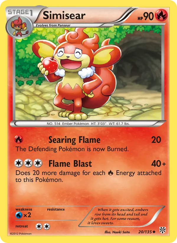 Simisear (Plasma Storm #20/135)