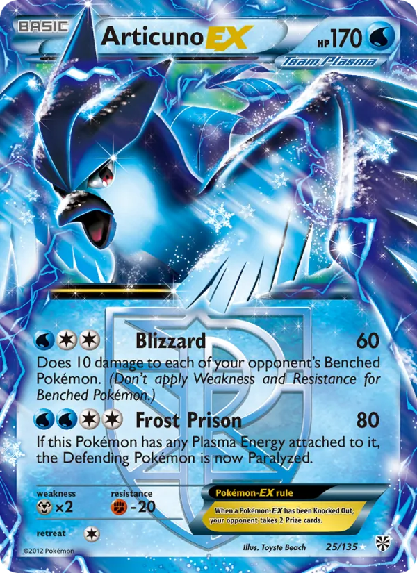 Articuno-EX (Plasma Storm #25/135)