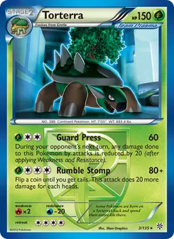 Torterra (Plasma Storm #3/135)
