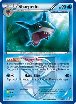 Sharpedo (Plasma Storm #33/135)
